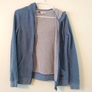 Roxy Blue Zip-up Hoodie